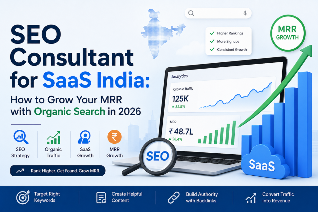 SEO Consultant for SaaS India