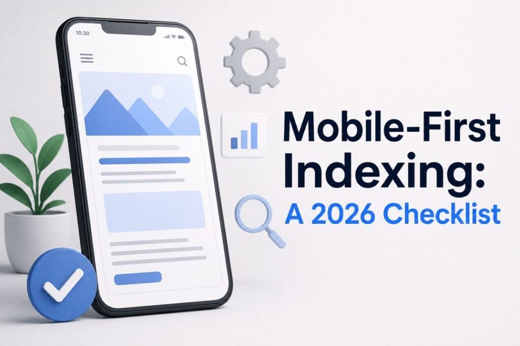Mobile-First Indexing: A 2026 Checklist mobile first indexing checklist