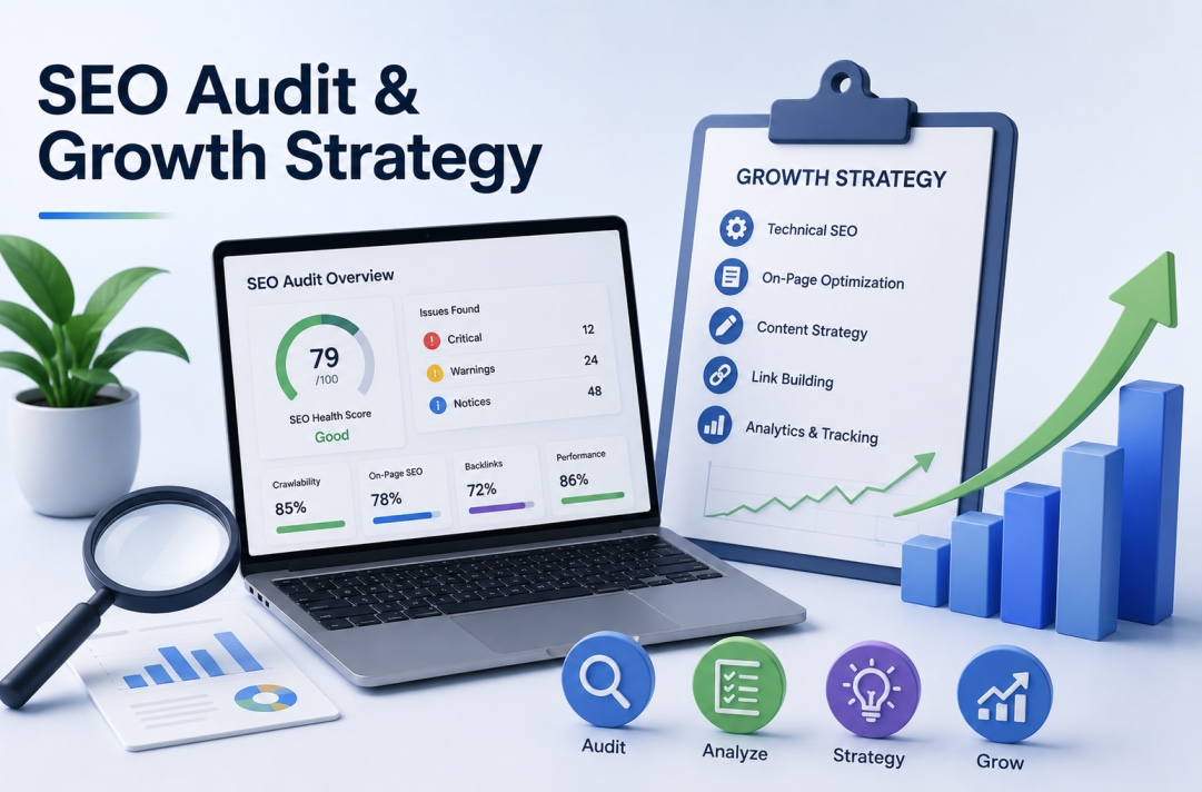 Home seo audit growth strategy